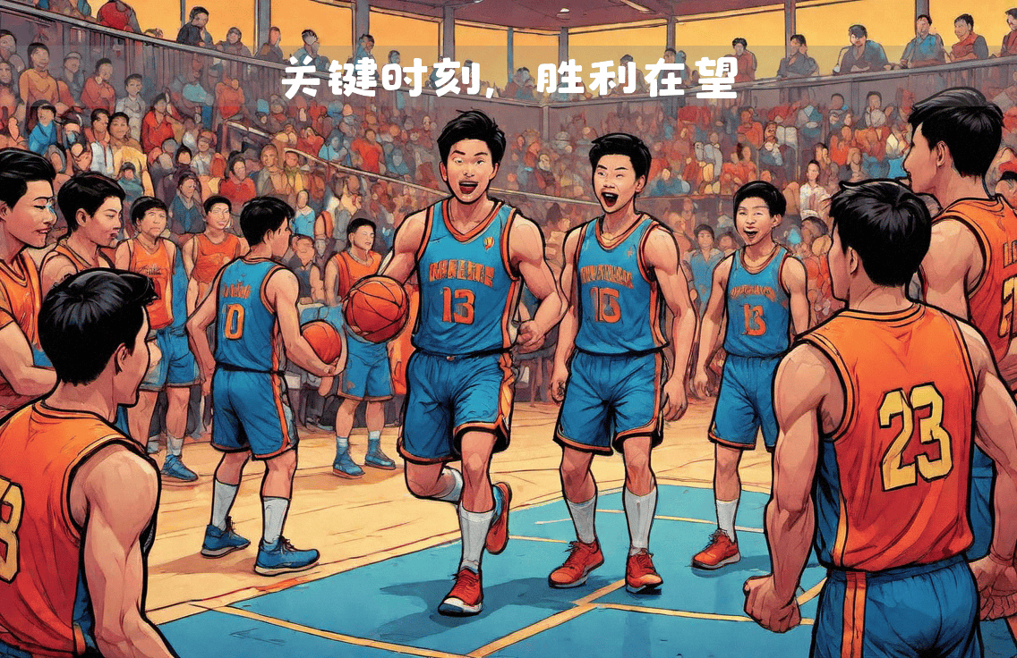 篮球赛场上掀起一场精彩绝伦的青年对决
