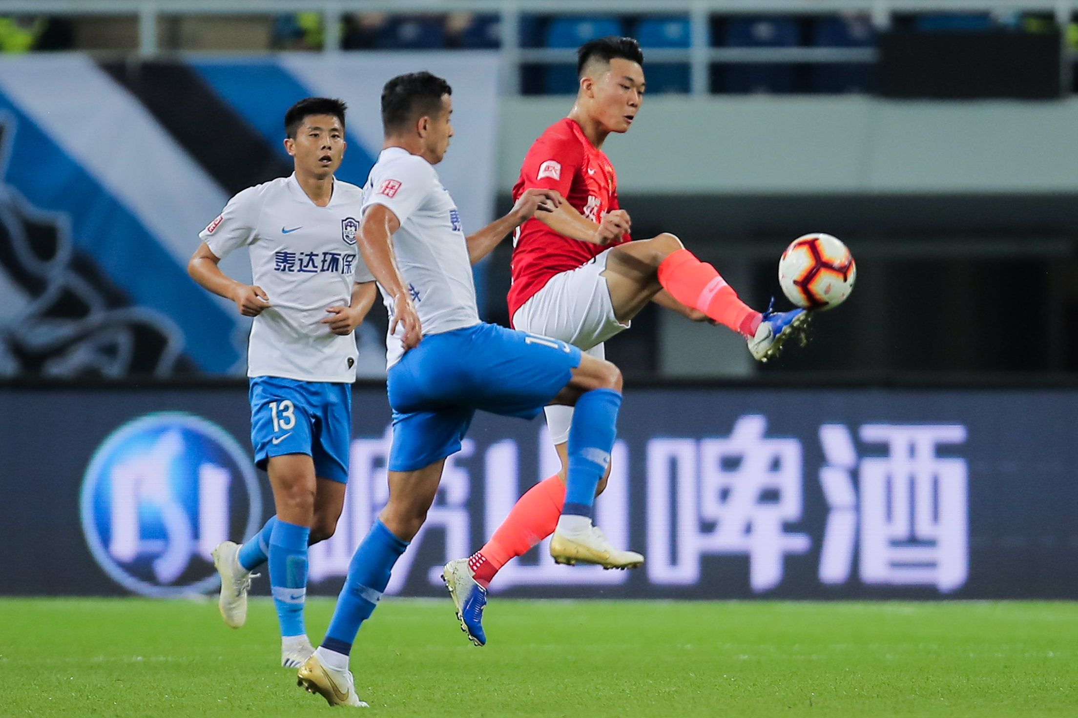 吉翔建功！重庆当代力帆客场不敌天津泰达